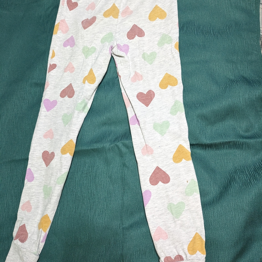 Heart Patterned Pajama Pants - Picture 3 of 7